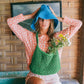 BLOOM Crochet Hat, in Mosaic Blue
