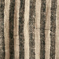Fatima Hand-loomed Raw Cotton Scarf, in Black