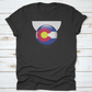 Colorado Flag In Circle Shape National Flag Of Colorado Flag In Grungy