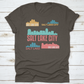 Salt Lake City Utah Usa Flat Icon Skyline Silhouette Design City
