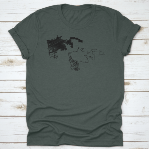 Map Vector Illustration, Scribble Sketch City Of Hayward Map In  Black
