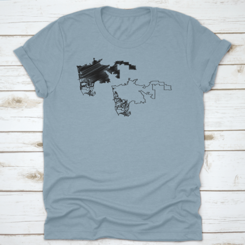 Map Vector Illustration, Scribble Sketch City Of Hayward Map In  Black