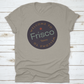 Welcome To Frisco Texas Tourism Badge Or Label Sticker. Isolated On