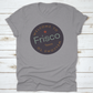 Welcome To Frisco Texas Tourism Badge Or Label Sticker. Isolated On