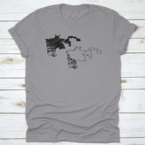 Map Vector Illustration, Scribble Sketch City Of Hayward Map In  Black