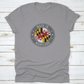 The Flag Of The State Of Maryland Usa In A Round Stamp Design With