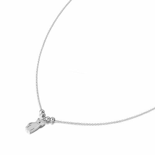 Cat Charm Necklace