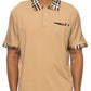 Checkered Detail Polo