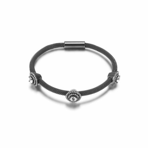 Double Frame Three-Station Bangle