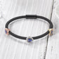 Heart Cable Station Bangle