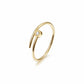Nail Crossover Bangle