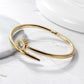 Nail Crossover Bangle