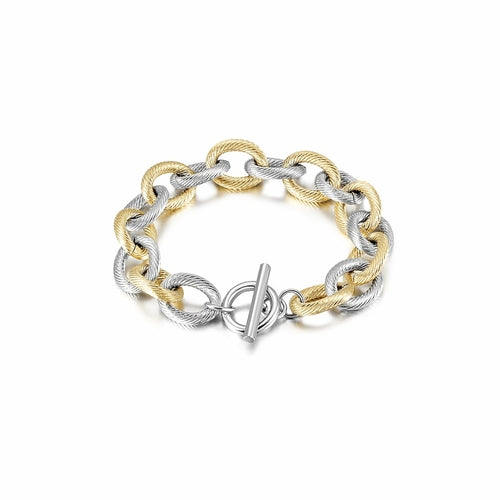 Twisted Wire Link Bracelet