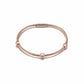 Square Pavé Station Cable Bracelet