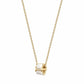ROUND CZ PENDANT NECKLACE