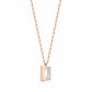 SQUARE SHELL NECKLACE