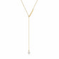 Pearl Lariat Necklace