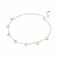 Open Heart Charm Necklace