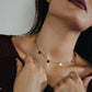 Discs Dangle Charm Necklace