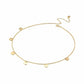 Discs Dangle Charm Necklace