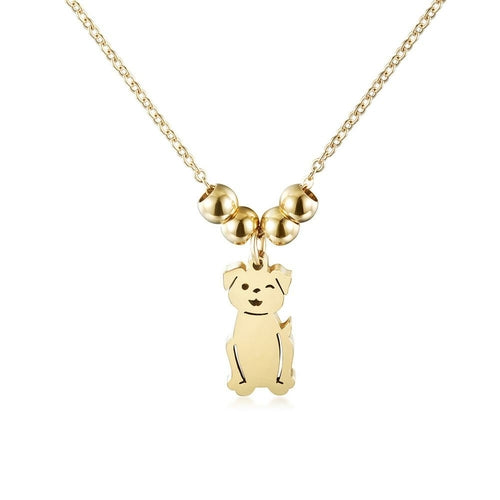Dog Charm Necklace