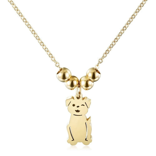 Dog Charm Necklace