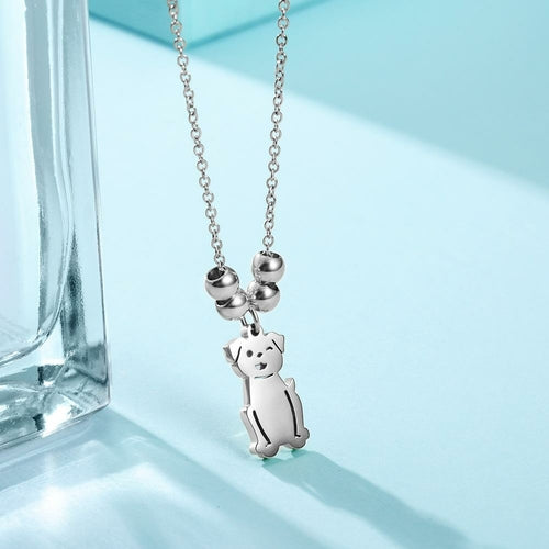 Dog Charm Necklace