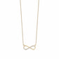 Infinity CZ Necklace