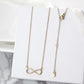 Infinity CZ Necklace