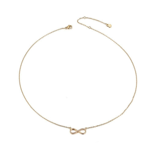 Infinity CZ Necklace