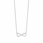 Infinity CZ Necklace