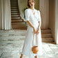 OLYMPIA Embroidered Cotton Dress