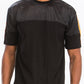 Quarter Mesh Cotton Tee