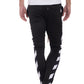 DIAGONAL TRACK PANTS
