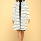 Knit Jacquard Open Coat