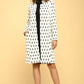 Knit Jacquard Open Coat