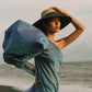RIRI Duo Jute Handwoven Straw Hat In Natural & Black