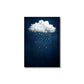 Green Cloud Print Background Abstract Wall Art Canvas Painting Nordic Minimalist Canvas Poster for Living Room Home Decoration