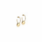 Layered Discs Drop Earrings