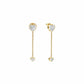 Heart Dangle Drop Earrings