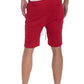 BRANDON FRENCH TERRY SHORTS- RED