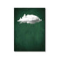 Green Cloud Print Background Abstract Wall Art Canvas Painting Nordic Minimalist Canvas Poster for Living Room Home Decoration