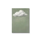 Green Cloud Print Background Abstract Wall Art Canvas Painting Nordic Minimalist Canvas Poster for Living Room Home Decoration