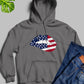 USA FLAG LIPS American Flag Lips Hoodie