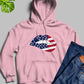 USA FLAG LIPS American Flag Lips Hoodie