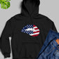 USA FLAG LIPS American Flag Lips Hoodie