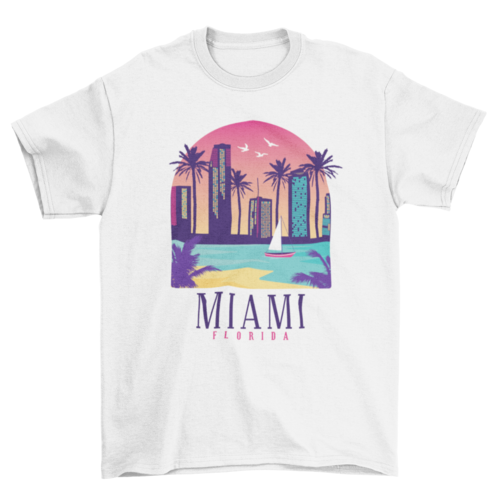 Miami florida t-shirt