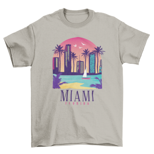 Miami florida t-shirt