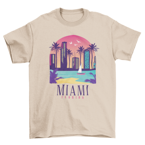 Miami florida t-shirt
