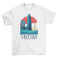 Santiago de Chile skyline t-shirt
